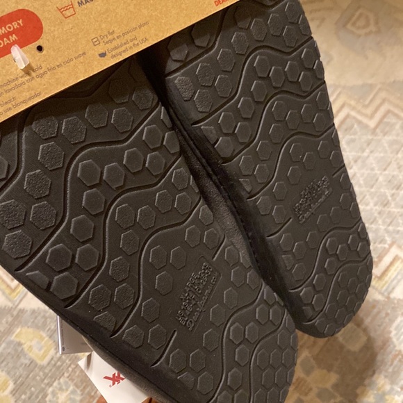 NWT DEARFOAMS Mens Perforated microsuede Moc toe clog size XL US 13-14 - Picture 3 of 7